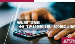 短视频广告,瞬间抓住眼球，激发消费欲望